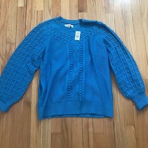 New with tags blue Loft sweater size large